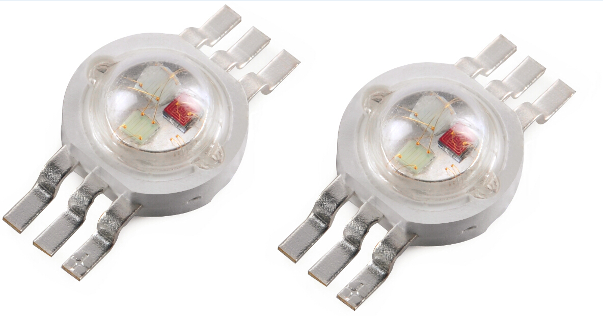 1W3W high-power LED lamp bead crystal element Prey chip high brightness street lamp projection lamp bead