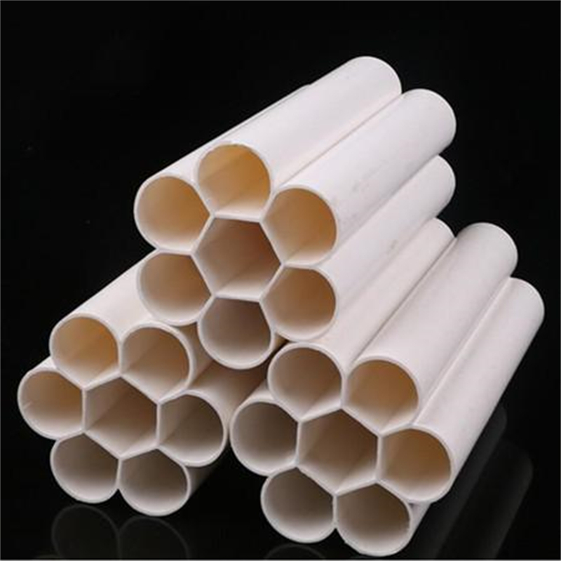 One solid pipeline manufacturer provides PVC porous plum blossom pipes for low-voltage threading, seven hole plum blossom honeycomb pipes