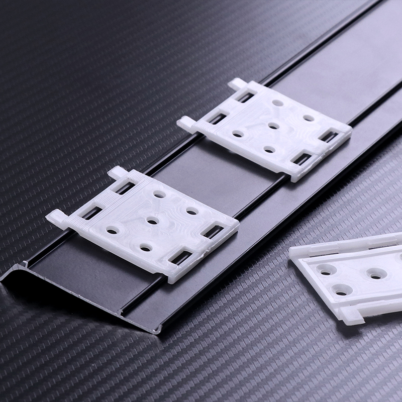 Mesh red aluminum alloy skirting buckle light luxury arc Baseboard metal corner line 4/6/8/10cm