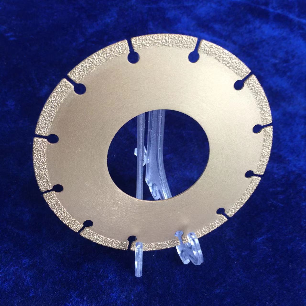 Brazed cutting pads, brake pads, slotted saw blades, 114 * 1.8 * 50 holes, specific models, durable