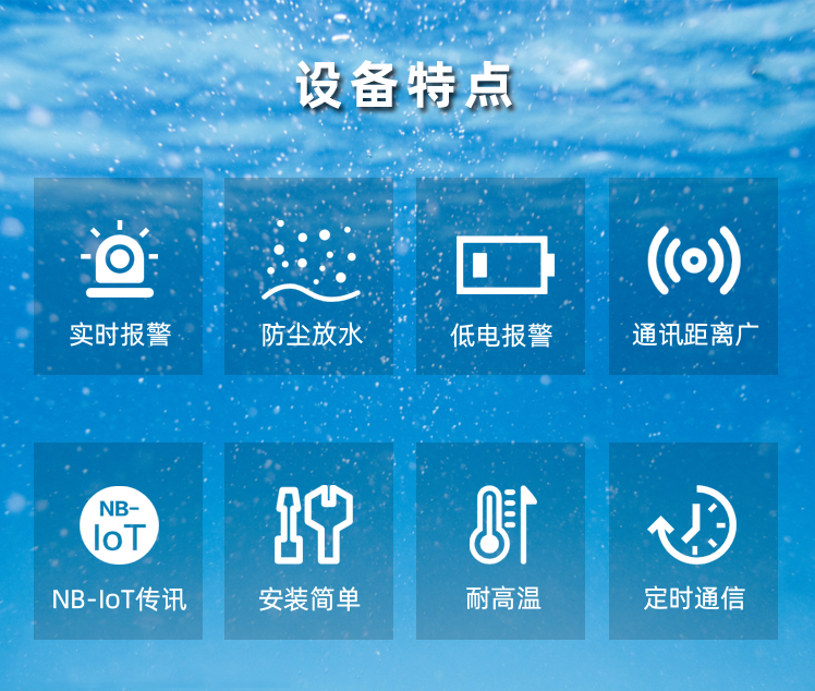 Home water monitoring terminal IoT NB IoT water flow collection alarm mobile remote notification