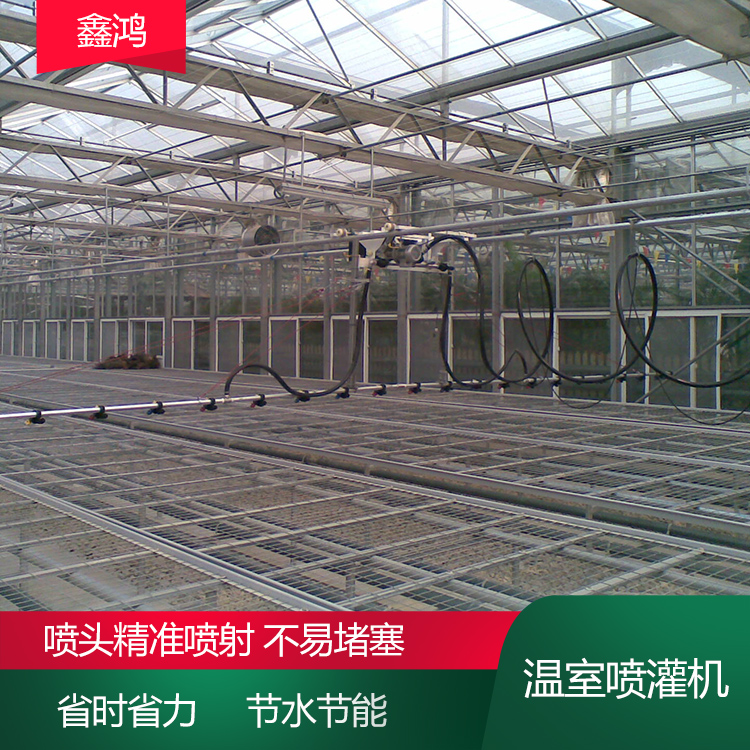 Remote control hanging seedling watering cart for agricultural greenhouse sprinkler irrigation system