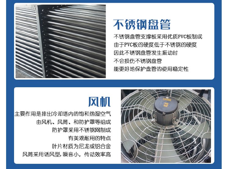 Guoyun closed cooling water system, fully enclosed cooling tower, complete specifications of cooling tower