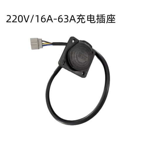 48V36V72V220VY30 charging plug socket suitable for electric four-wheel vehicles, sightseeing cars, golf carts