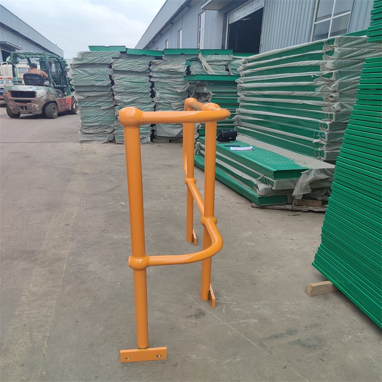 Ball joint column inclined ladder spherical handrail with base spherical railing fence 1.2 meters high 1.3 meters high