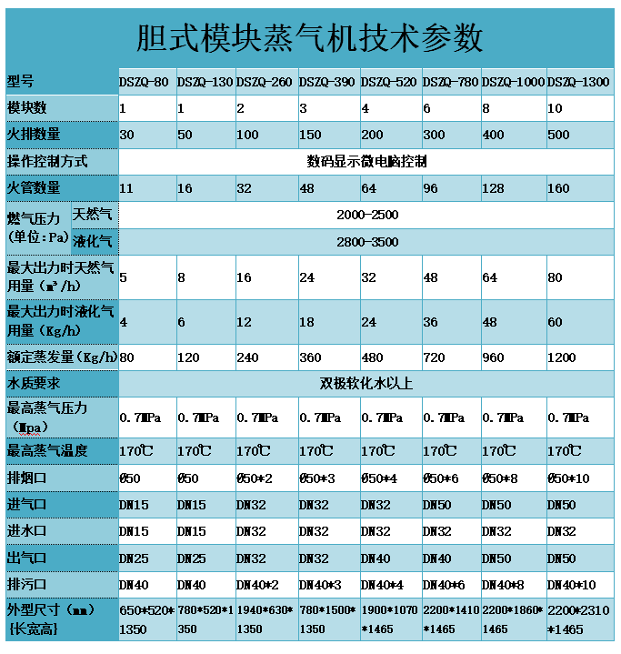 High efficiency and energy-saving stainless steel gas steam generator for natural gas liquefied gas modular steam boiler