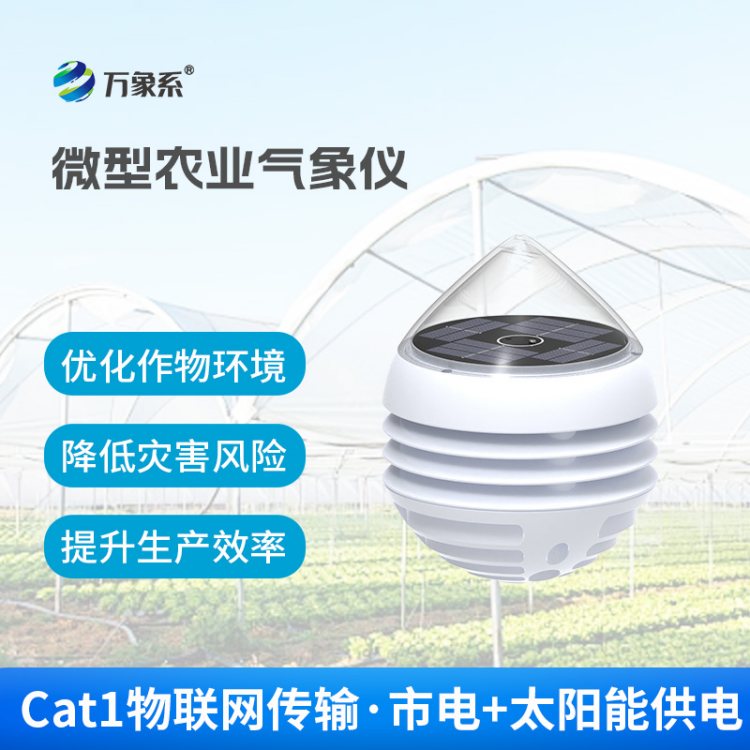 积温积光测量仪 多要素微型农业气象仪 万象系