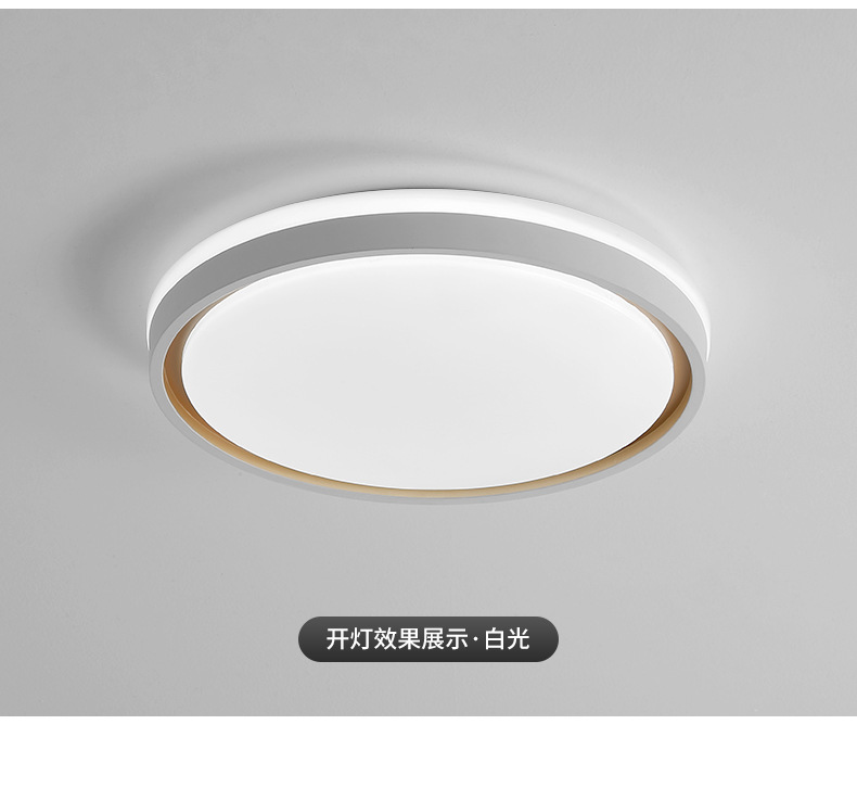 2023 New Living Room Light Atmosphere LED Ceiling Light Nordic Restaurant Bedroom Light Modern Simple Lighting Fixture