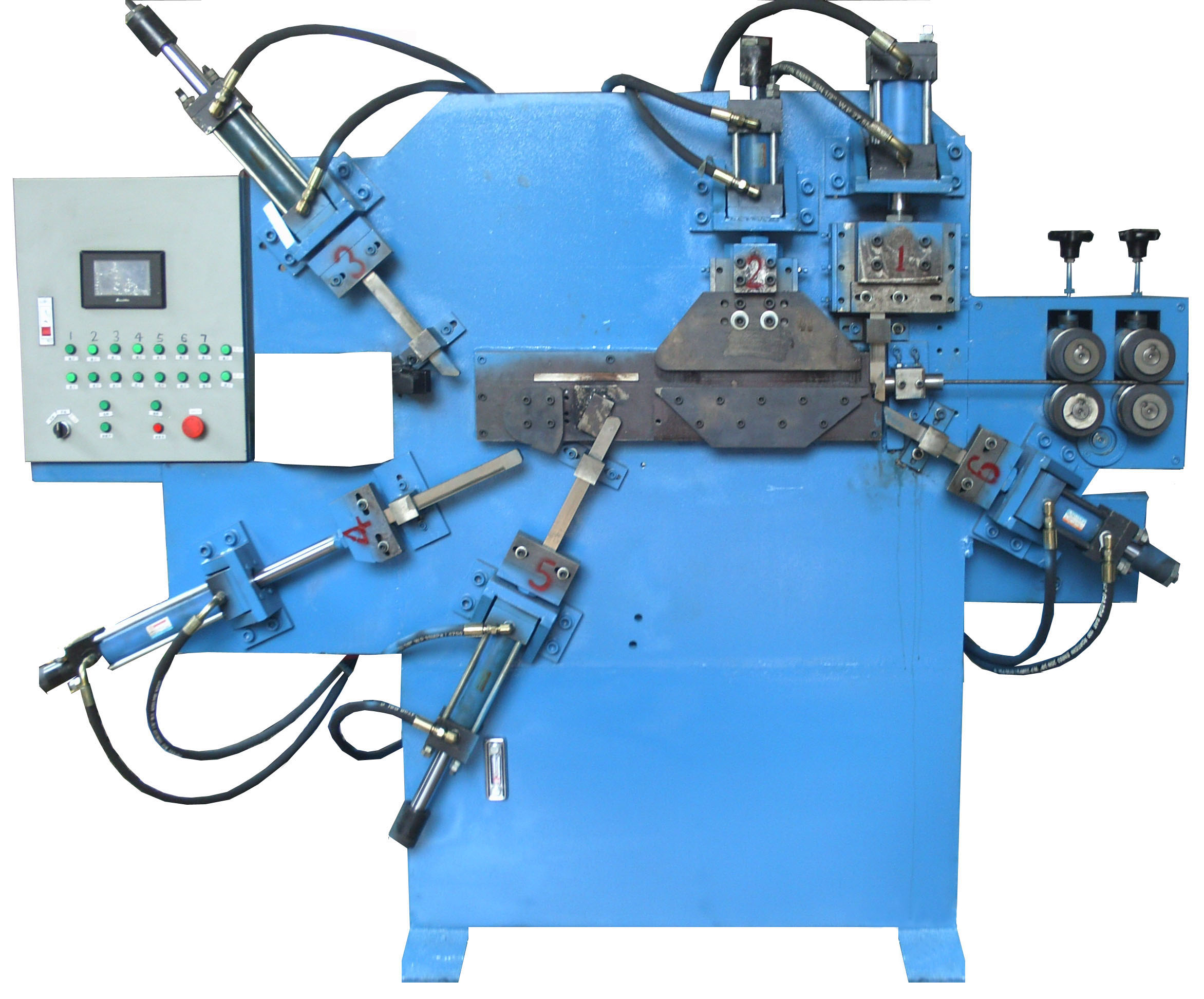 Supplying various shapes of forming machines, fully automatic hydraulic crimping wire crimping machines