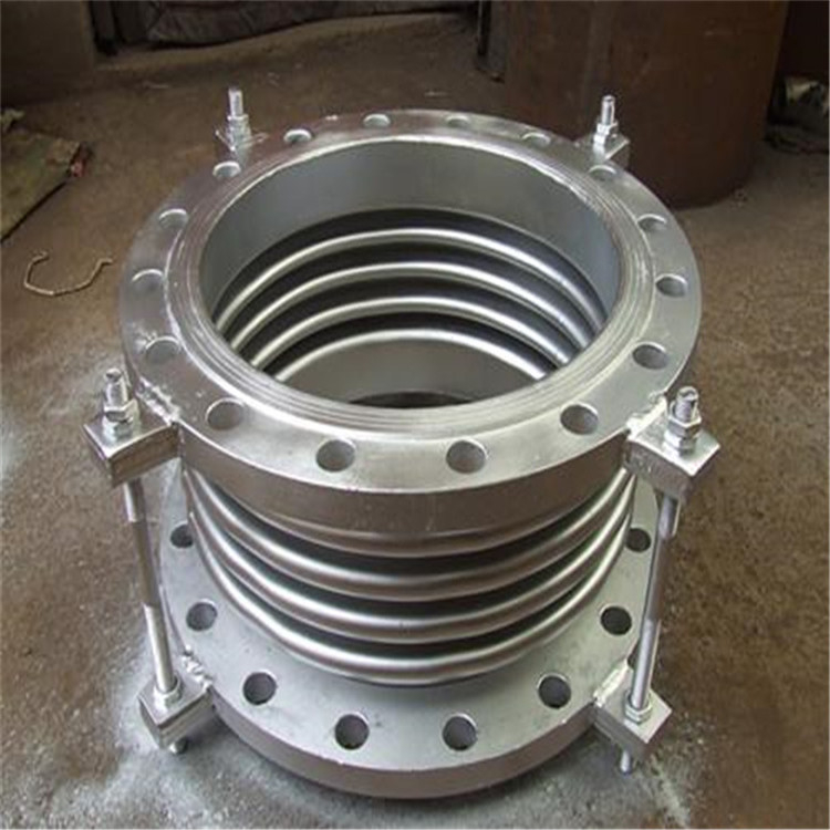 Hanke - High temperature, acid and alkali resistant non-metallic 316L lining PTFE compensator expansion joint with ultra large diameter customization