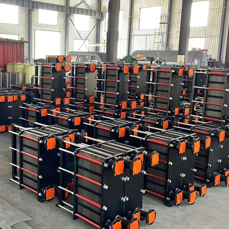 Xinjiang Water Plate Heat Exchanger Plate Cooling Condenser Stainless Steel Material Corrosion Resistance