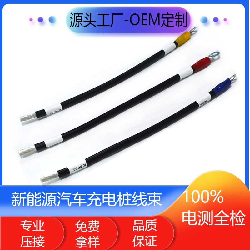 New energy Charging station harness R16-8 terminal wire 16SQ energy storage internal wire processing customization