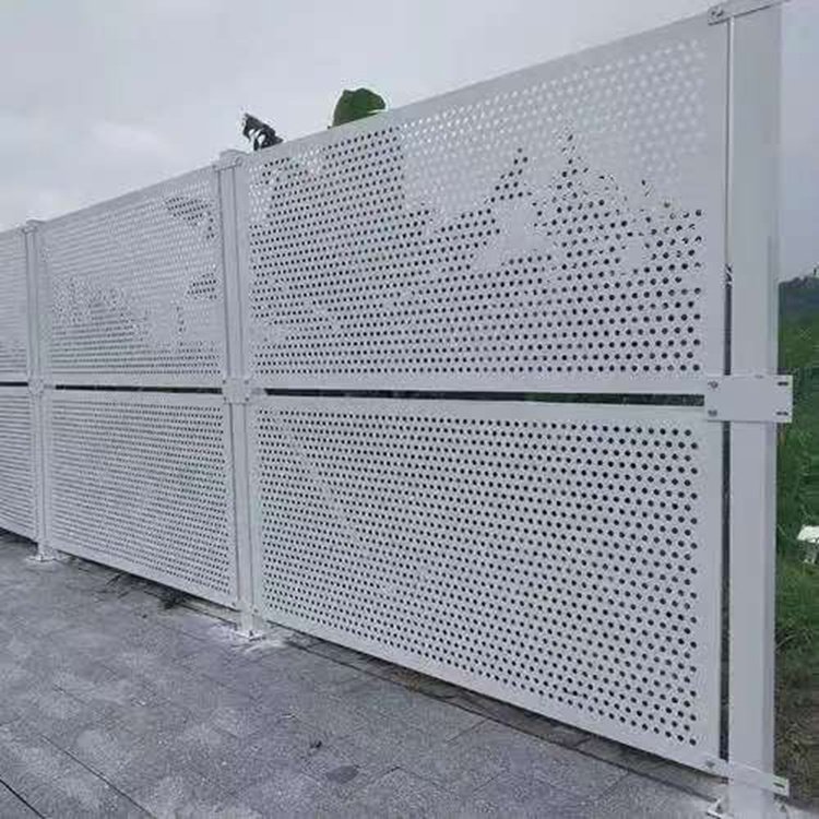 冲孔板基坑围挡 建筑工地安全临边防护 网库存充足 耀佳