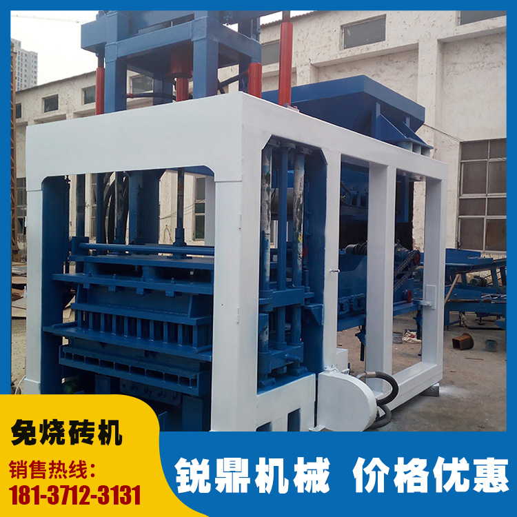 Hydraulic Brick Production Line Bread Brick Permeable Brick Making Equipment Color Road Brick Machine Ruiding Machinery