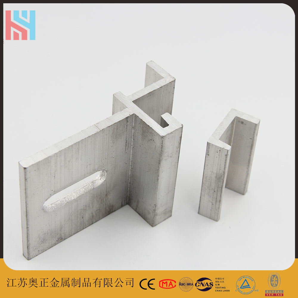 Xilida corrosion-resistant high-strength aluminum alloy SE two-piece curtain wall dry hanging parts, customized support for stone slotting