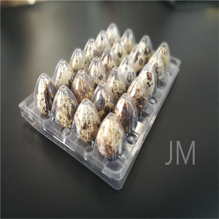 Disposable plastic egg tray, quail tray, transparent packaging box, earth egg box, manufacturer's direct sales package