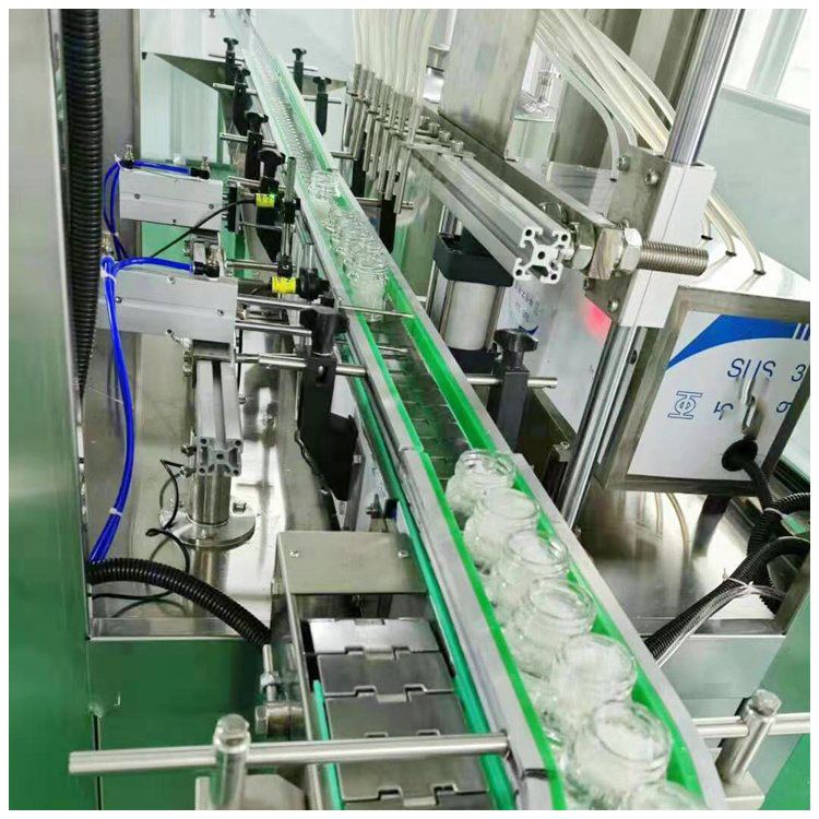 High accuracy of microcomputer controlled electric adjustment for fully automatic enzyme filling machine