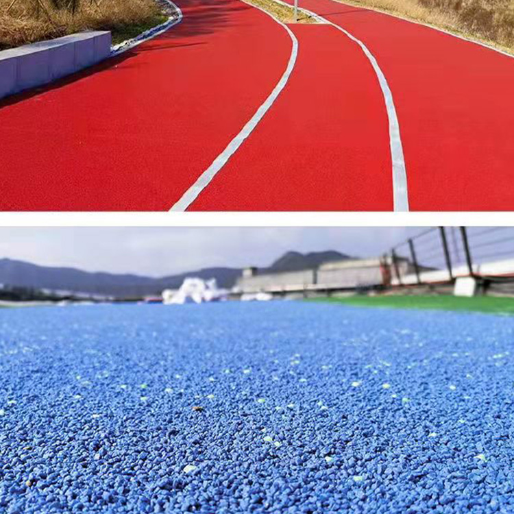 Waterborne ceramic particles color anti slip pavement SP MMA wear-resistant and environmentally friendly Kunjian mineral