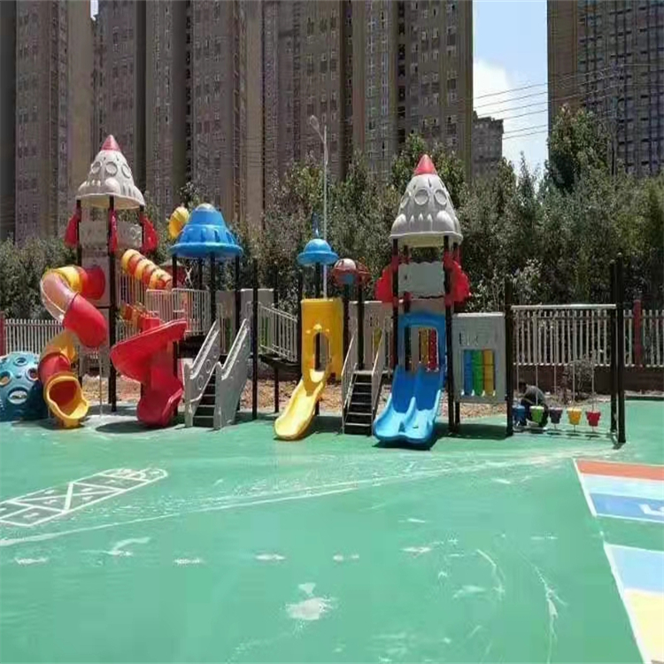 Jia Guan Sports Outdoor Polyethylene Plastic Children's Slide Climbing and Intellectual Exercise Facilities Children's Swing