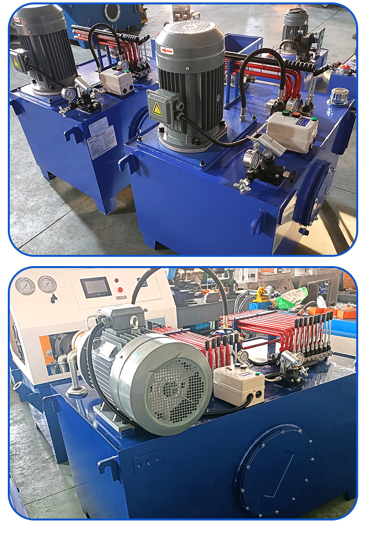 Hydraulic dam hydraulic station customized by Huali, more professional explosion-proof and energy-saving electric oil pump station 25MPa