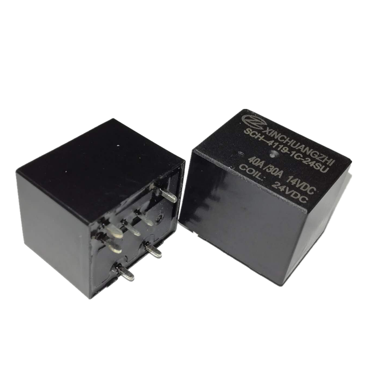 New Chuangzhi 4119 Automotive Relay SCH-4119-1C-24SU One set of conversion 24V 40A relay