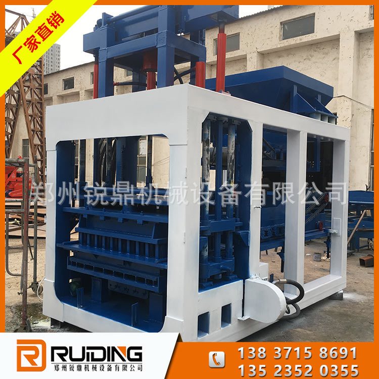 Fully automatic static pressure unburned brick machine, fly ash steam curing brick equipment, Ruiding Machinery