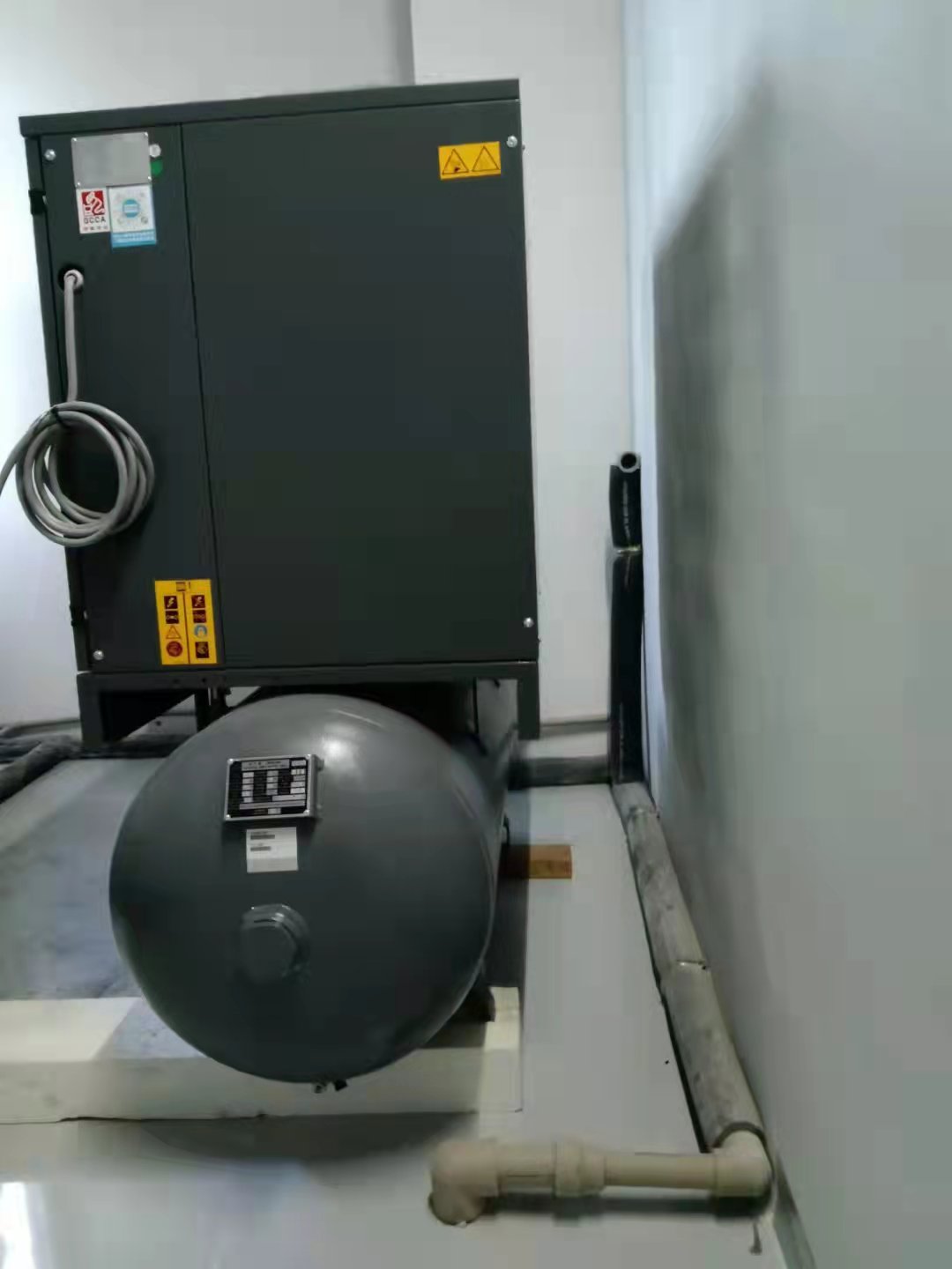 Atlas oil-free scroll air compressor SF4FF8TM 3.7KW0.4 m3 flow for clean workshop