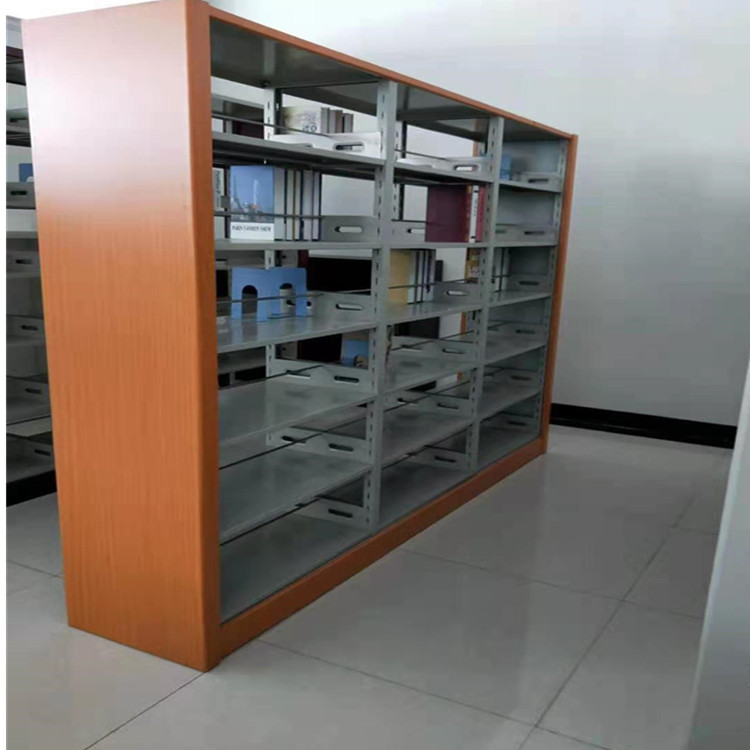 Jieshun Cabinet Industry Fireproof Board Bookshelf School Student Reading Room Shelves Data Archive Shelf Source Manufacturer