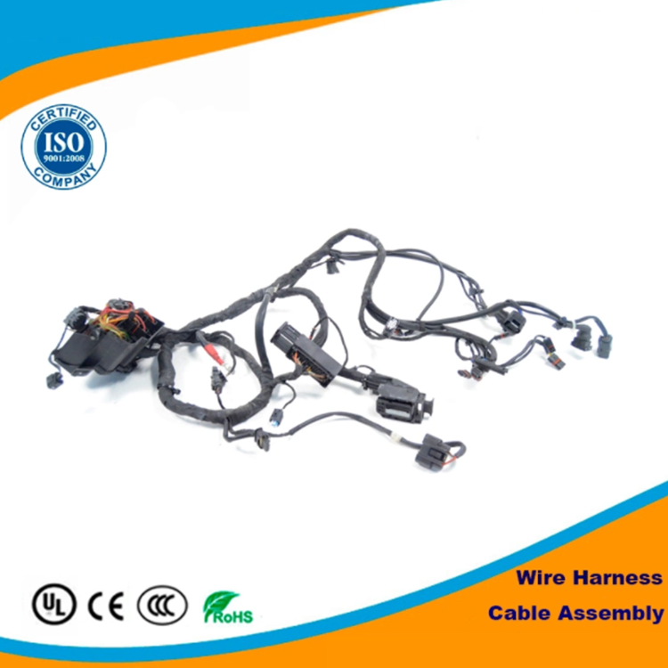 Electronic connection wire harness processing new energy battery system wire harness plug-in electronic wire car connector customization