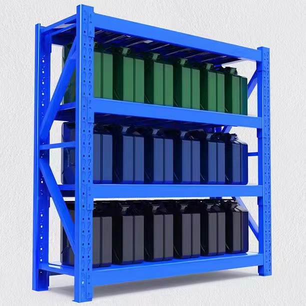 Storage rack, multi-layer storage rack, crossbeam type storage rack, cold-rolled sheet layer height adjustable warehouse iron rack