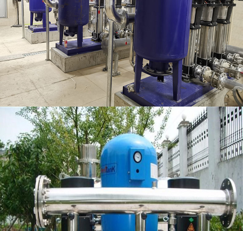 Low cost and efficient control of non negative pressure water supply equipment in the transformation of three supply and one industry