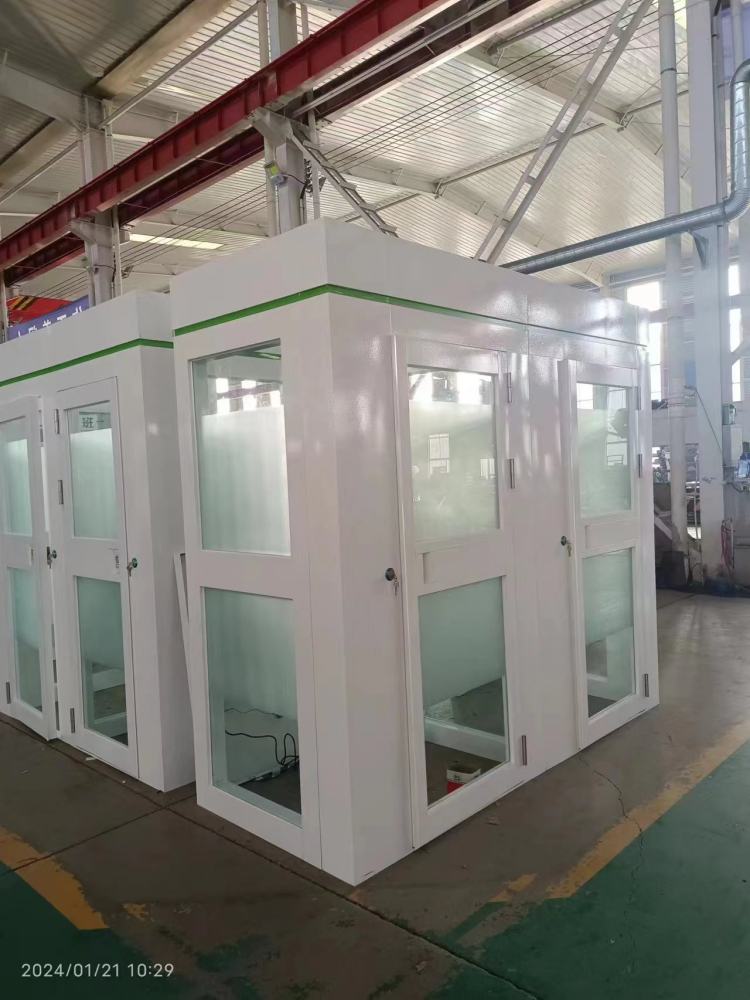 鑫瑞钢制银行防护舱 ATM自助设备防护亭防窥视防尾随