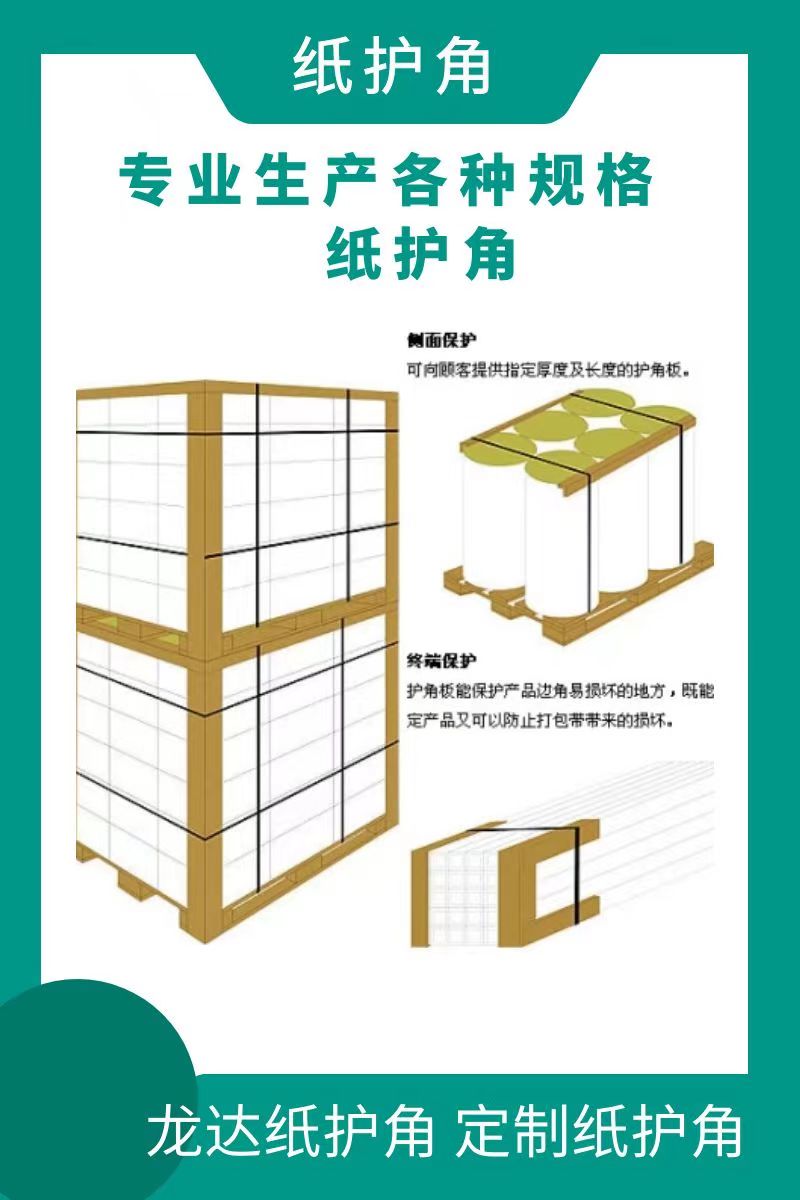 L型纸护角 家具打包 抗冲击产品保护 多种纸规格尺寸