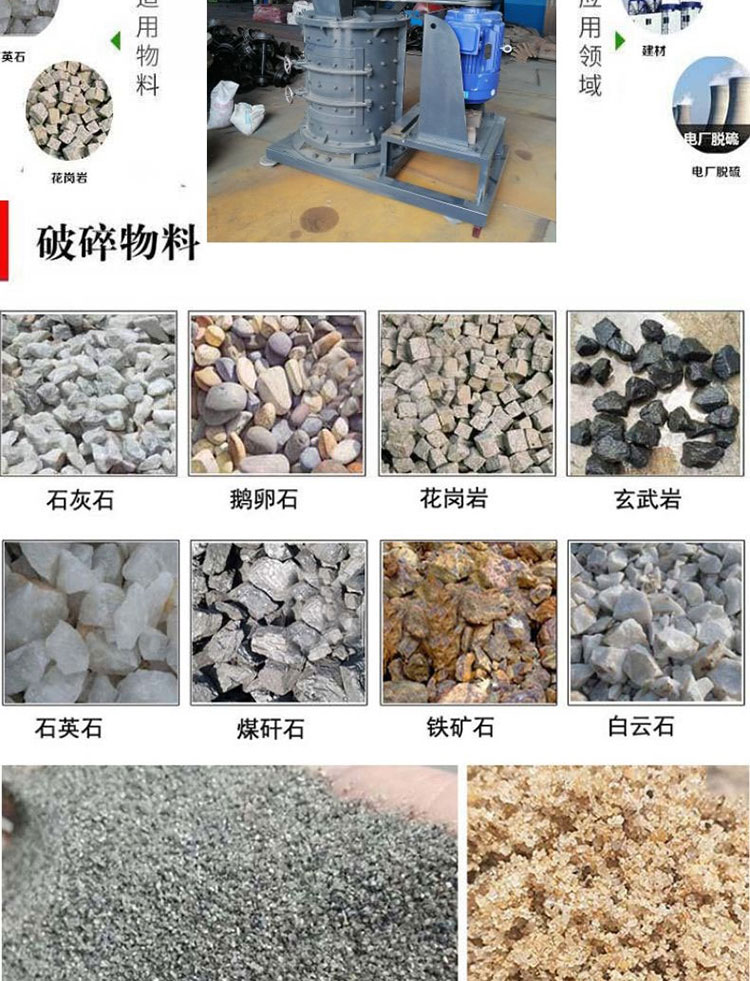 Mining coal gangue construction site stone alloy plate hammer composite crusher