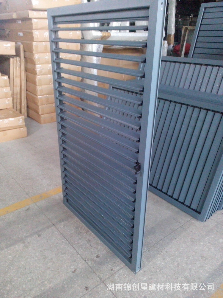 Aluminum alloy louvers, external wall rainproof louvers, duct ventilation louvers, adjustable louvers