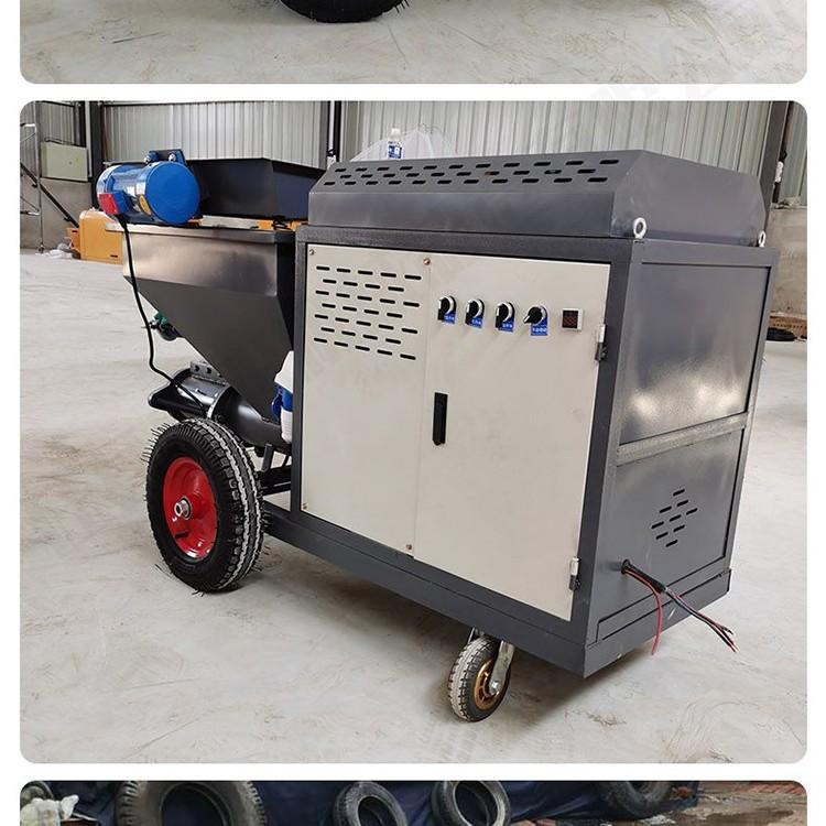 Cement mortar spraying machine, fast spraying putty machine, small wall plastering machine, Moyang Machinery