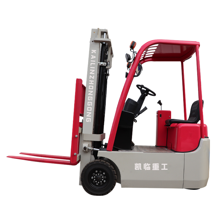 Electric forklift 2t small 1t 1.5t lithium battery stack high Cart 3t four-wheel mounted hydraulic loader