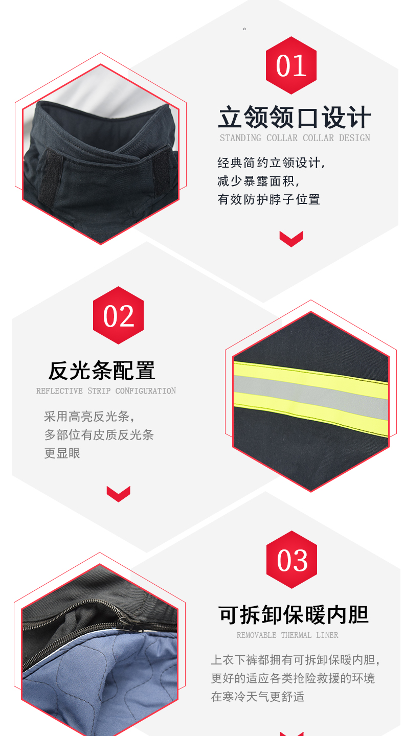 Fire Fighting Suit Set Fire Fighting Suit Firefighters Fire Extinguishing and Fire Protection Mini Fire Station 02 Model 185/XXL