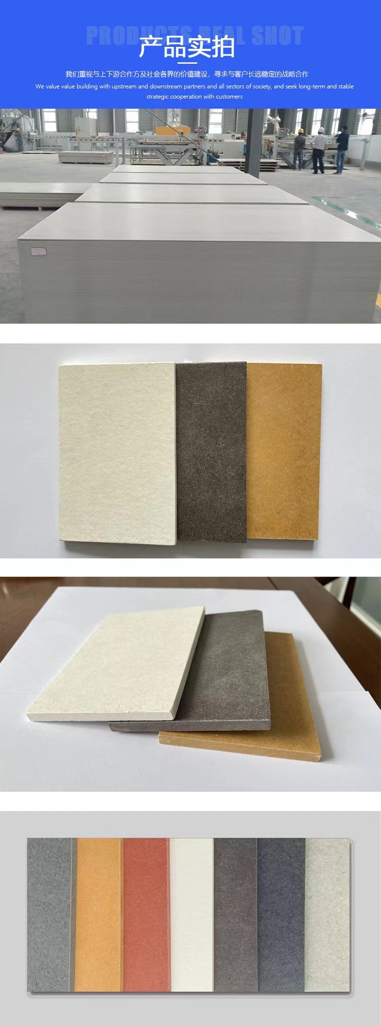 Wall decoration material 15mm Ette board, fiber cement board, cement fiber board, Grade A fire prevention