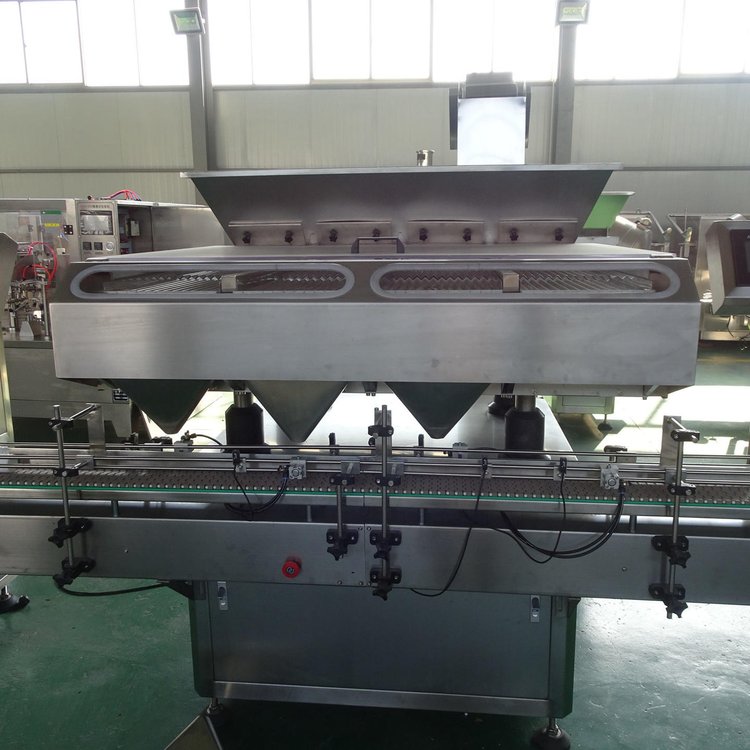 Semi automatic desktop 8-channel electronic counting machine for capsules and tablets Automatic counting and packaging machine for bottled counting and packaging