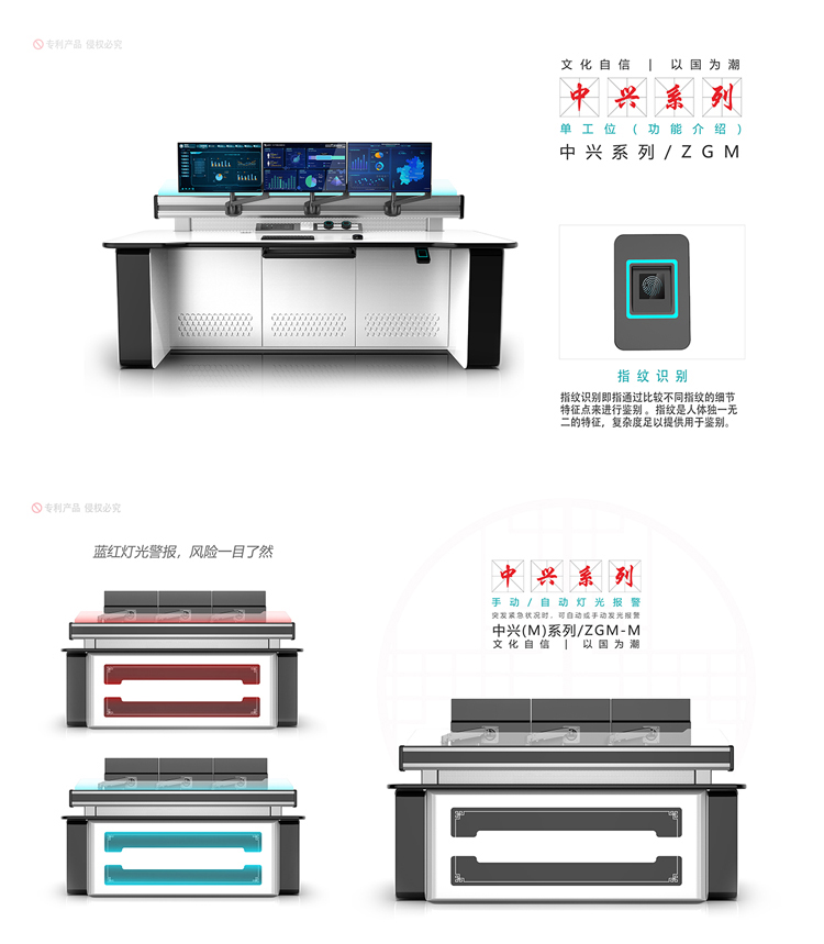 Customization of intelligent steel control center console, operation console, and dispatch console