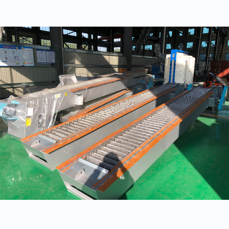 Circular tooth rake type grille cleaning machine, reverse fishing type mechanical coarse grille support, customized Irize