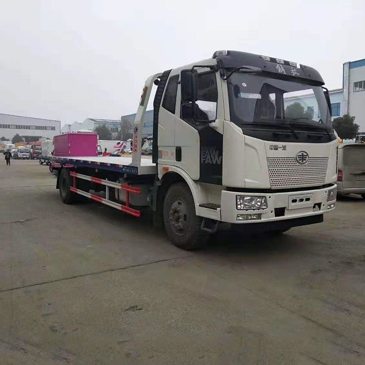 Cheng Liwei Brand Jiefang J6 Obstacle Clearing Vehicle Road Rescue Vehicle Flat One Tow Two Rescue Vehicle Factory Price Sales