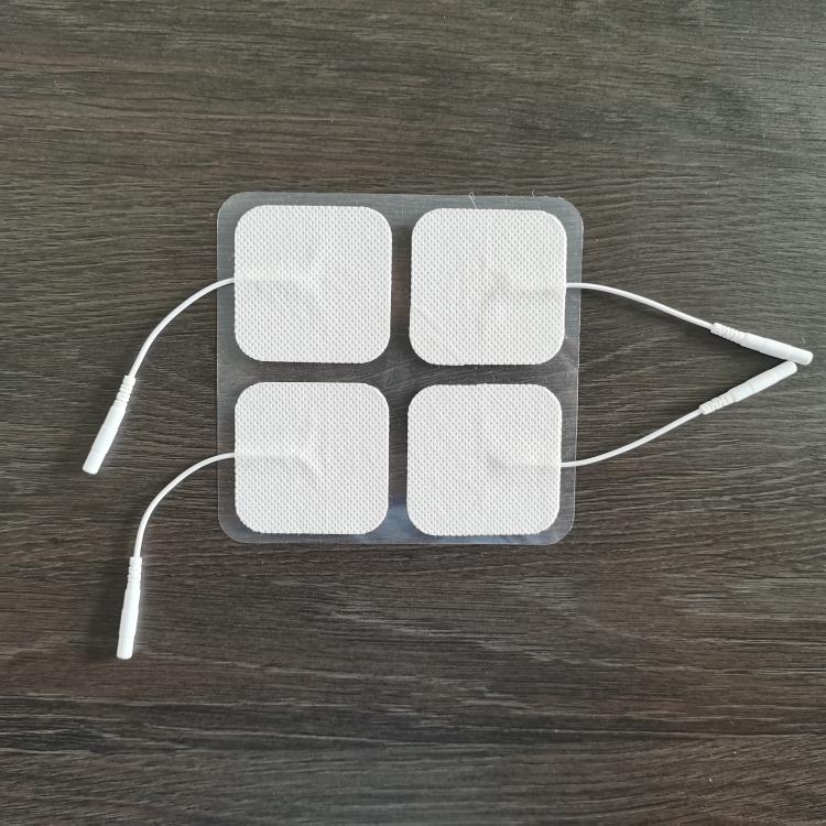 Double button non-woven fabric physical therapy electrode stickers, muscle electrical stimulator, electrode plates, medical device OEM