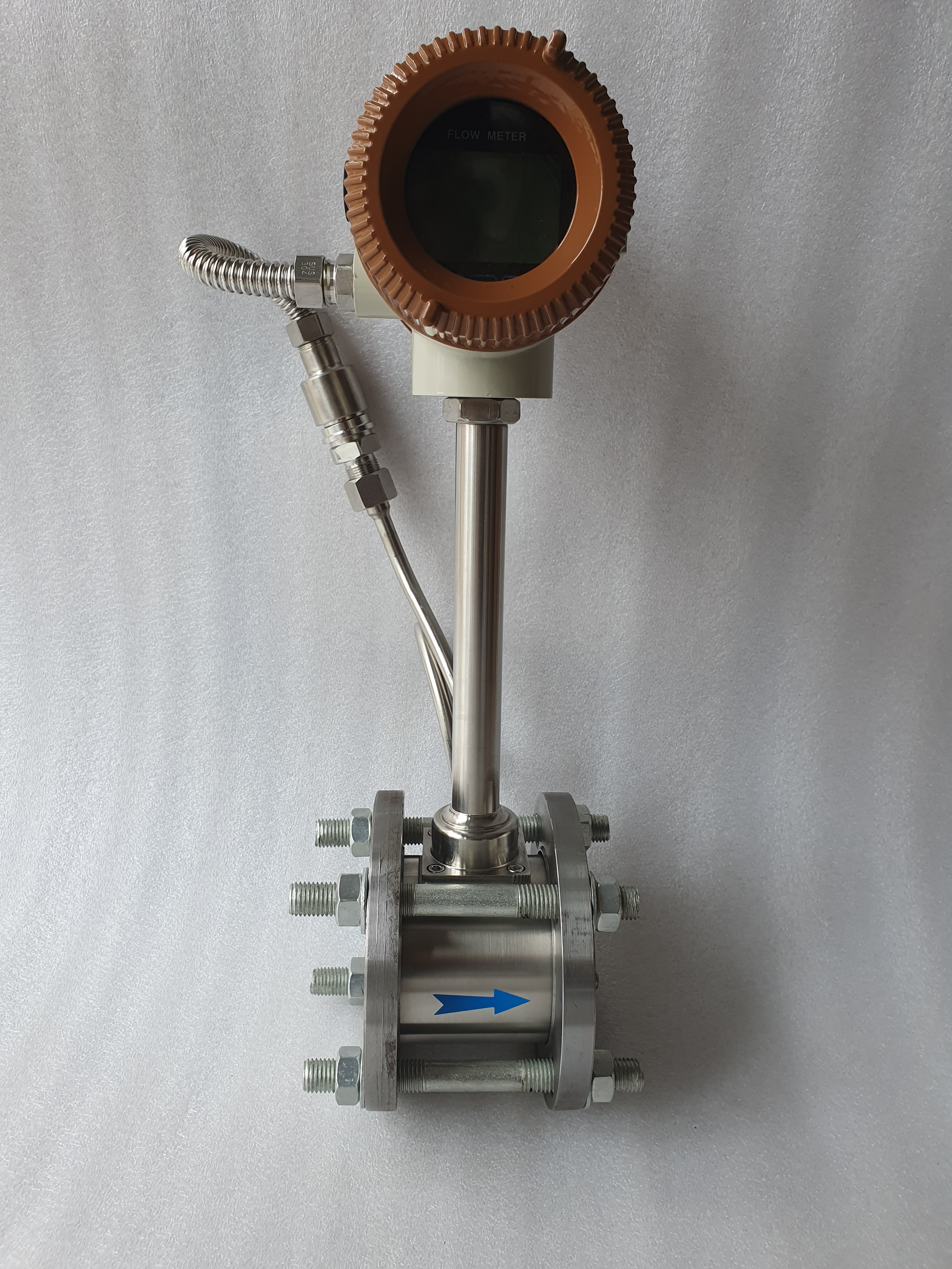 LUGB Intelligent Vortex Street Flowmeter with Clamp Type Temperature and Pressure Compensation Insertion Type Steam Gas Liquid