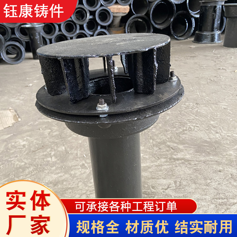 Bridge cast iron direct drainage pipe for municipal engineering pavement drainage pipe corrosion resistance