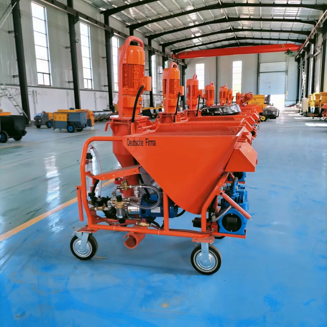 Langxu Automatic Plaster Spraying Machine Imported Machine with High Cost Performance Equipment