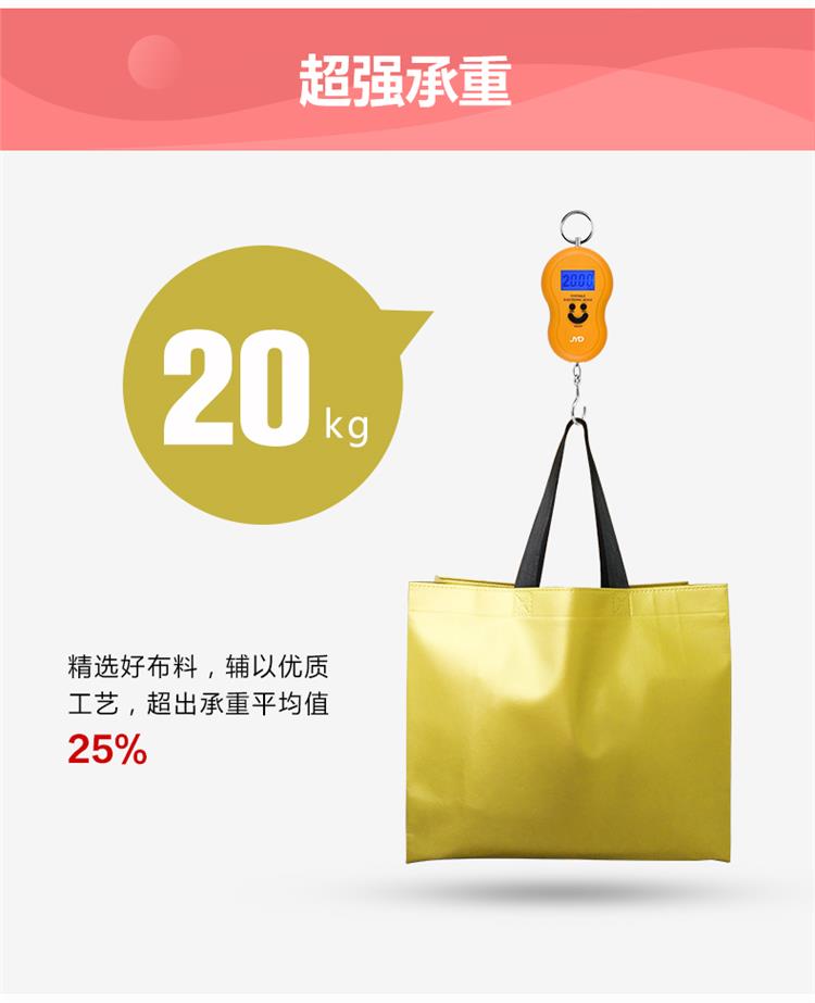 Customized takeaway bags with non-woven fabric, RPET bags, color coated non-woven fabric manufacturers