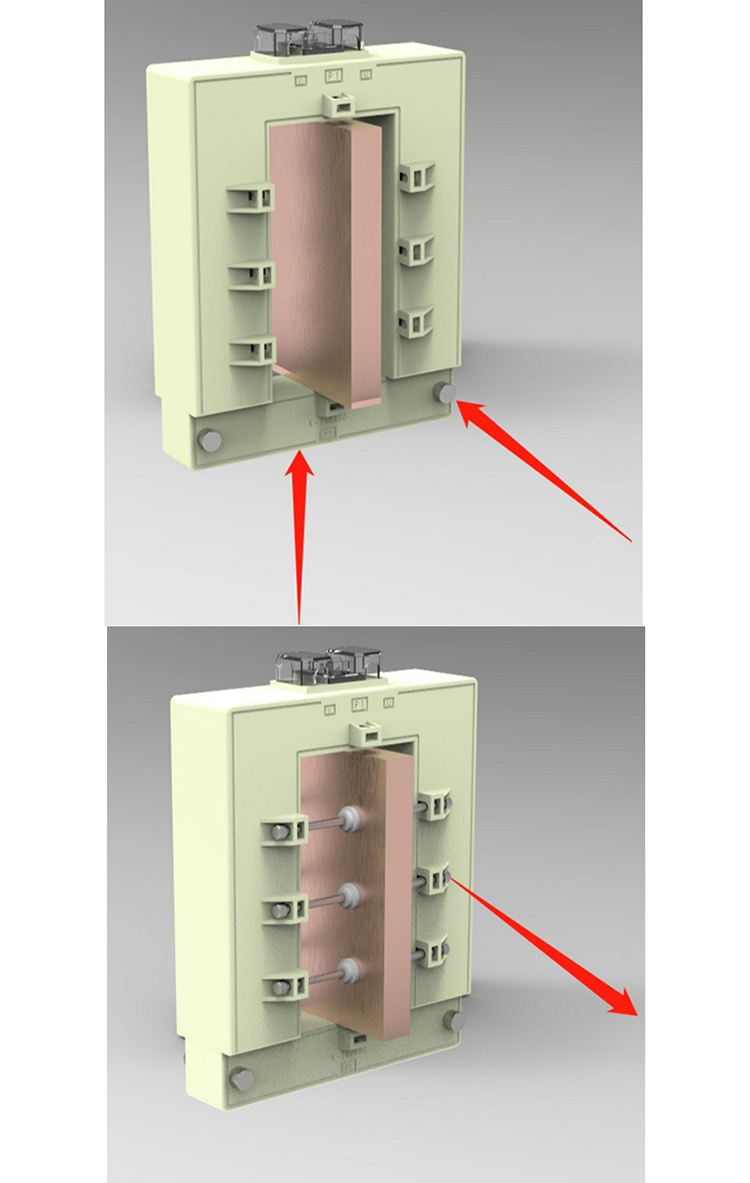 BNW-DP series busbar separated current transformer 0.66kV AC measurement monitoring relay protection