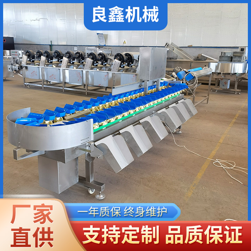 Fully automatic potato grading equipment, onion weighing and sorting machine, shrimp weighing and sorting machine, Liangxin